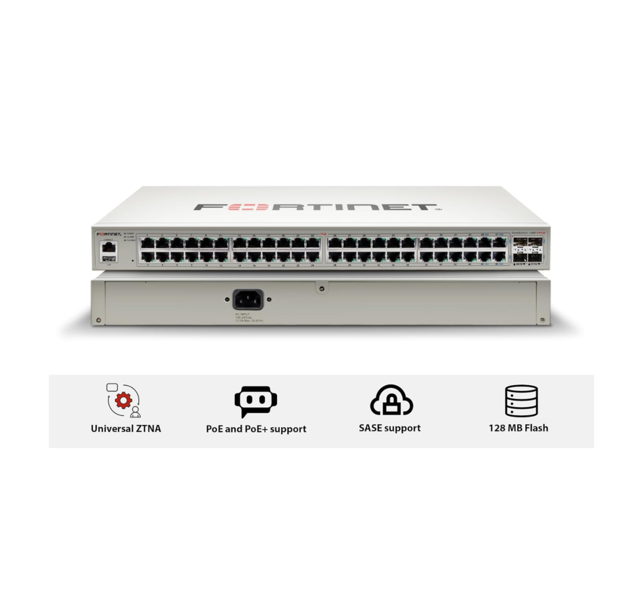 Fortinet FortiSwitch-148F-FPOE